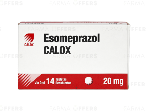ESOMEPRAZOL TABL 20mg, 1 de 14