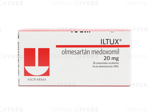 ILTUX TABL 20mg, 1 de 28