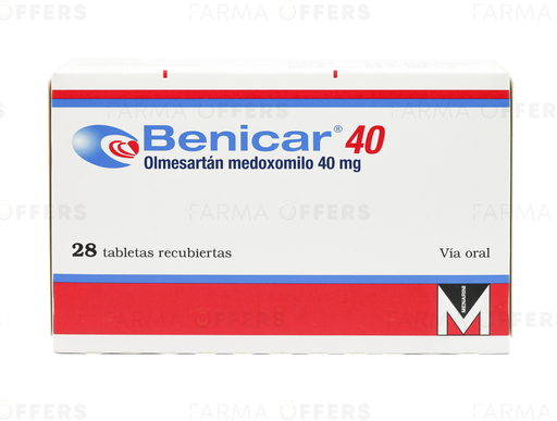 BENICAR TABL RECUBIE 40mg, 1 de 28