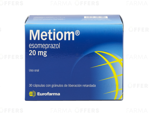 METIOM CAPS L R 20mg, 1 de 30