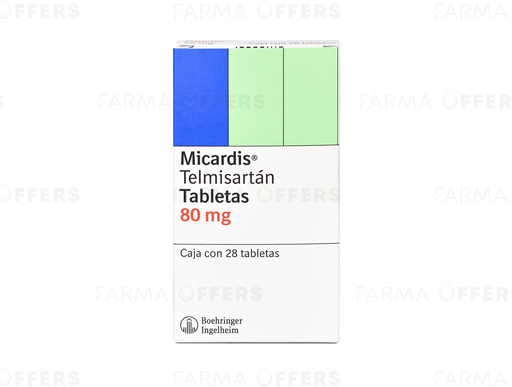 MICARDIS TABL 80mg, 1 de 28