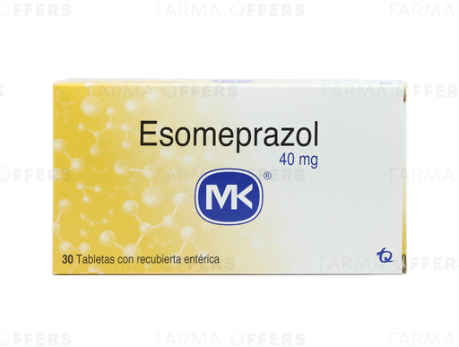 ESOMEPRAZOL MK TABL 40mg, 1 de 30