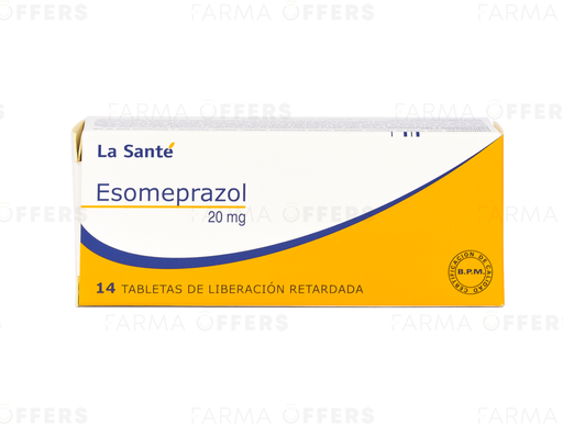 ESOMEPRAZOL-LST TABL RECUBIE 20mg, 1 de 14