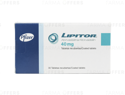 LIPITOR TABL RECUBIE 40mg, 1 de 30