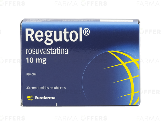 REGUTOL TABL RECUBIE 10mg, 1 de 30