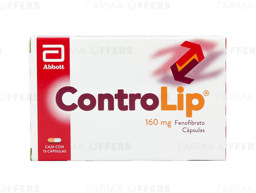 CONTROLIP CAPS 160MG, 1 de 15