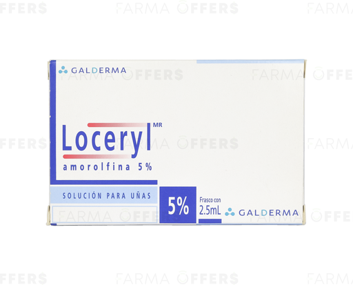 LOCERYL LACA P/UNAS 5% 2.5ML x 1