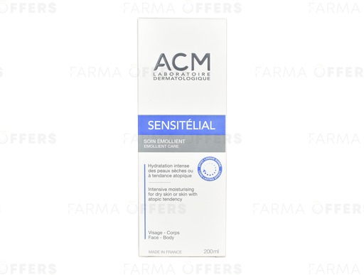 SENSITELIAL GEL EMOLIENT 200ML x 1
