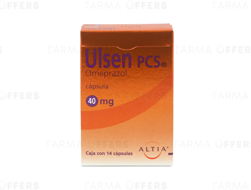 ULSEN PCS CAPS 40mg, 1 de 14