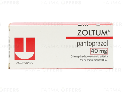 ZOLTUM TABL RECU E. 40mg, 1 de 28
