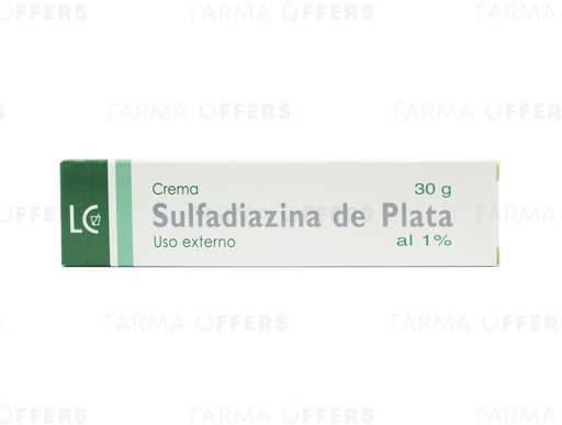 SULFADIAZINA DE PL CREMA 1% 30G x 1