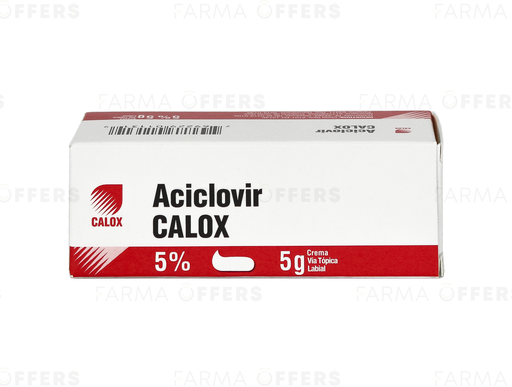 ACICLOVIR CREMA LABIAL 5% 5G x 1