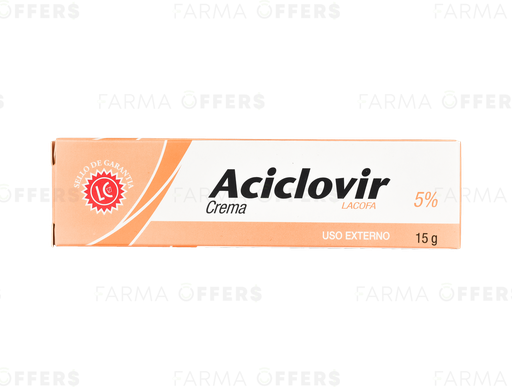 ACICLOVIR CREMA 5% 15G x 1