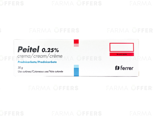 PEITEL CREMA 0.25% 30G x 1 /G