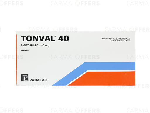 TONVAL TABL RECUBIE 40mg, 1 de 100