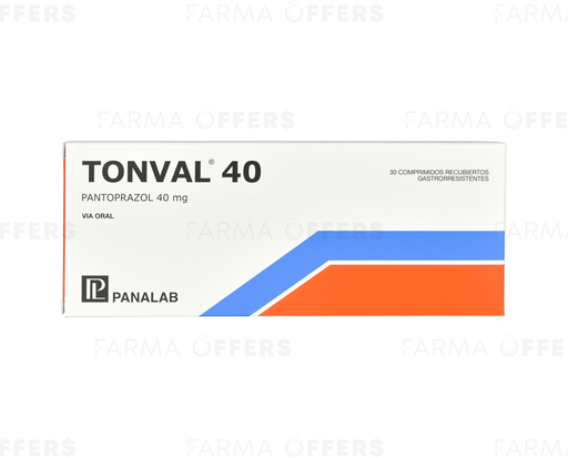TONVAL TABL RECUBIE 40mg, 1 de 30