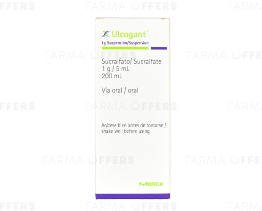 ULCOGANT SUSP ORAL 1.00G 200ML x 1 /5ML