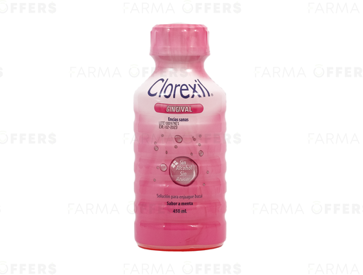 CLOREXIL GINGIVAL ENJUAGUE BUC 450ML x 1