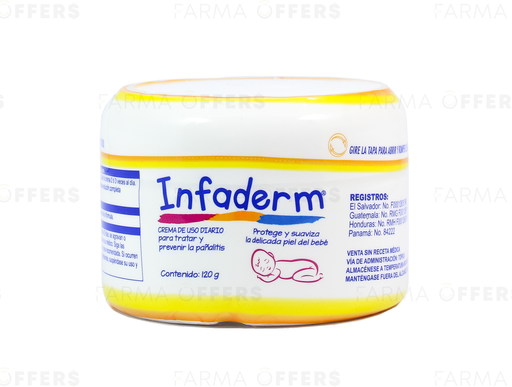 INFADERM CREMA TARRO 120G x 1