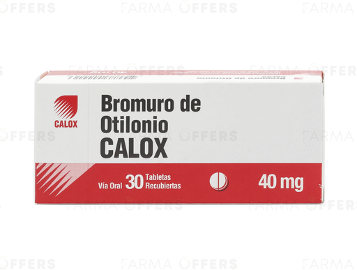 BROMURO OTILONIO TABL 40mg, 1 de 30