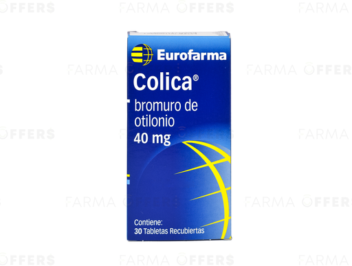 COLICA TABL 40mg, 1 de 30