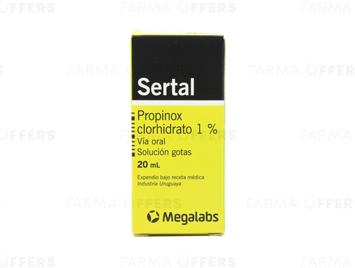SERTAL GOTAS 5.00MG 20ML x 1 /ML