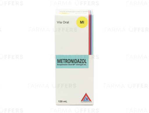 METRONIDAZOL SUSP 125MG 120ML x 1 /5ML AU