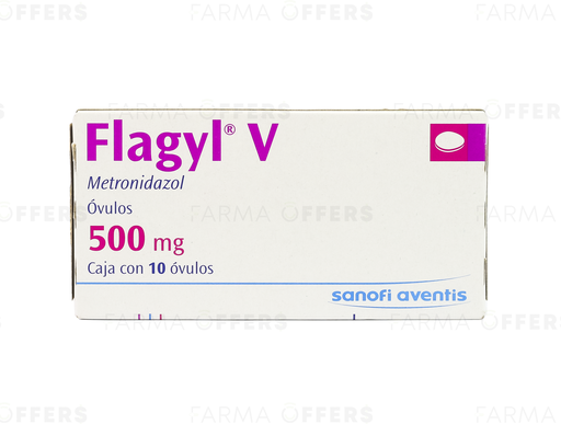 FLAGYL OVULOS 500MG, 1 de 10