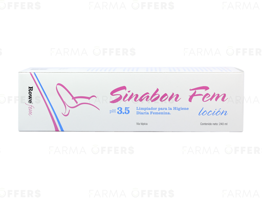 SINABON FEM LOCION 240ML x 1