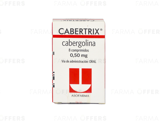 CABERTRIX TABL 0.50MG x 8