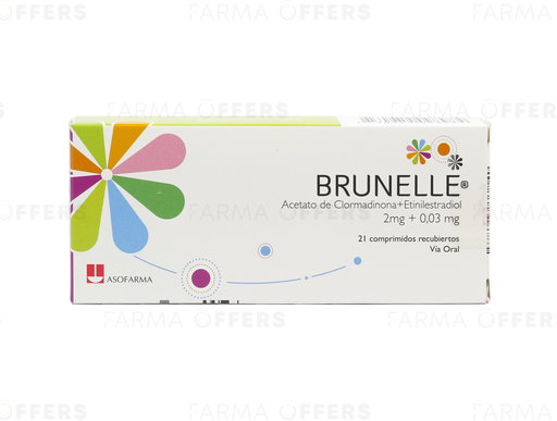 BRUNELLE TABL RECUBIE 2.00MG x 21 /.03