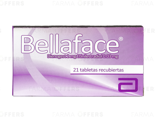 BELLAFACE TABL RECUBIE 2.00MG x 21 /.03