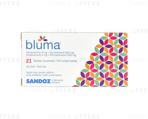 BLUMA TABL REC 30Y 3.00MG x 21