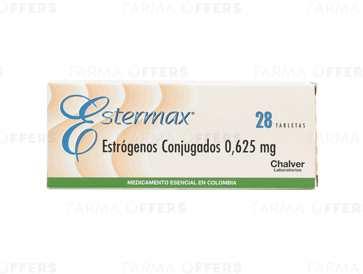 ESTERMAX TABL 0.63MG x 28
