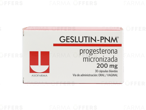 GESLUTIN CAPS BLANDA 200MG, 1 de 30