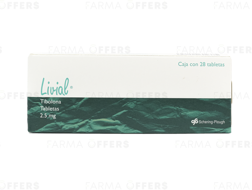 LIVIAL TABL 2.50MG x 28