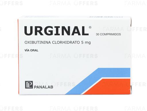URGINAL TABL 5.00MG, 1 de 30