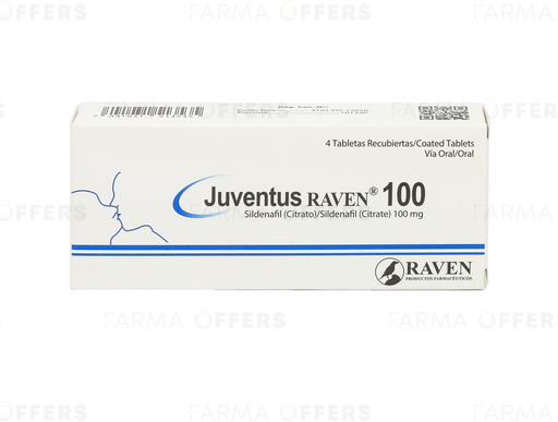 JUVENTUS RAVEN TABL RECUBIE 100MG, 1 de 4