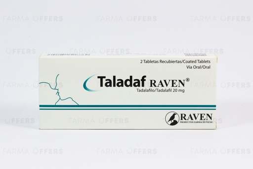 TALADAF TABL RECUBIE 20mg, 1 de 2