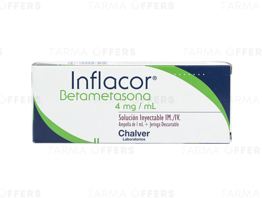 INFLACOR A.IV 4.00MG 1ML x 1