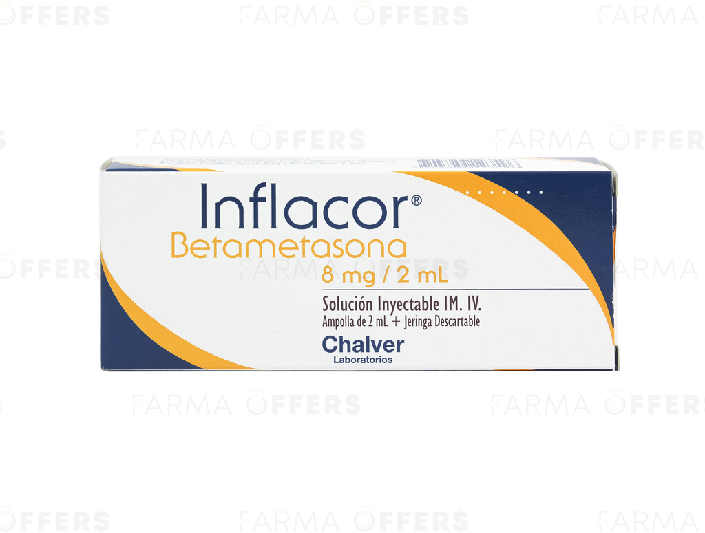 INFLACOR A.IV 8.00MG 2ML x 1 | Farmaoffers