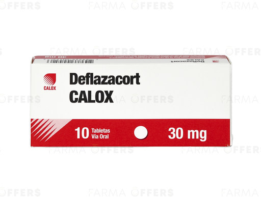 DEFLAZACORT TABL 30mg, 1 de 10 CAL
