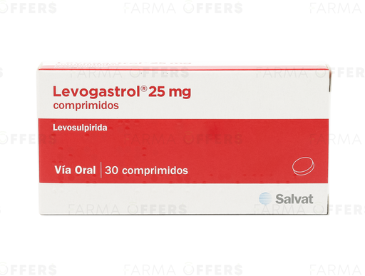 LEVOGASTROL TABL 25mg, 1 de 30