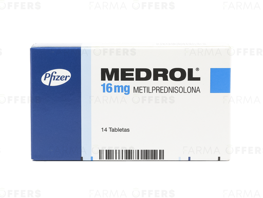 MEDROL TABL 16mg, 1 de 14
