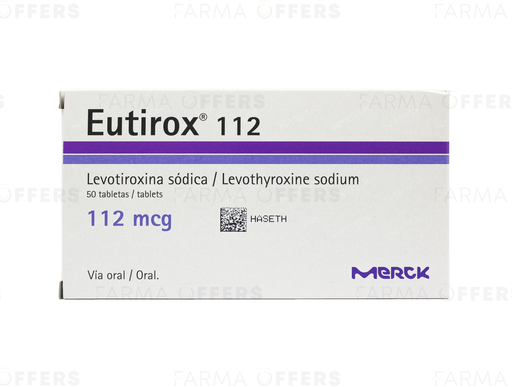 EUTIROX TABL 112Y, 1 de 50