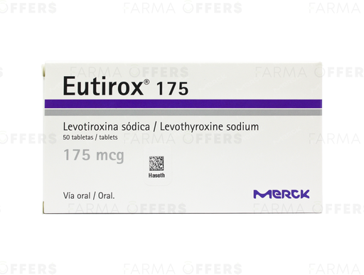 EUTIROX TABL 175Y, 1 de 50