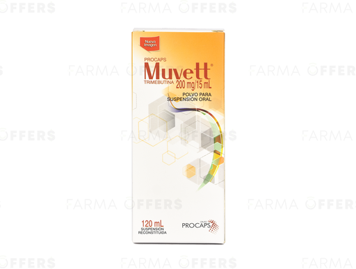 MUVETT POLVO P/SUSP 1.60G 120ML x 1