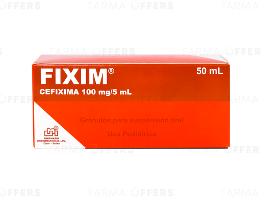 FIXIM POLVO P/SUSP 100MG 100ML x 1 /5ML