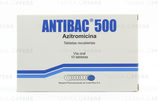 ANTIBAC TABL 500MG, 1 de 10