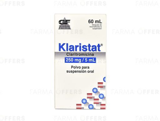 KLARISTAT POLVO P/SUSP 250MG 60ML x 1 /5ML